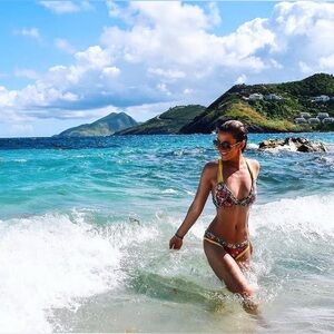 Maaji Floral Bikini - Yellow and Pink